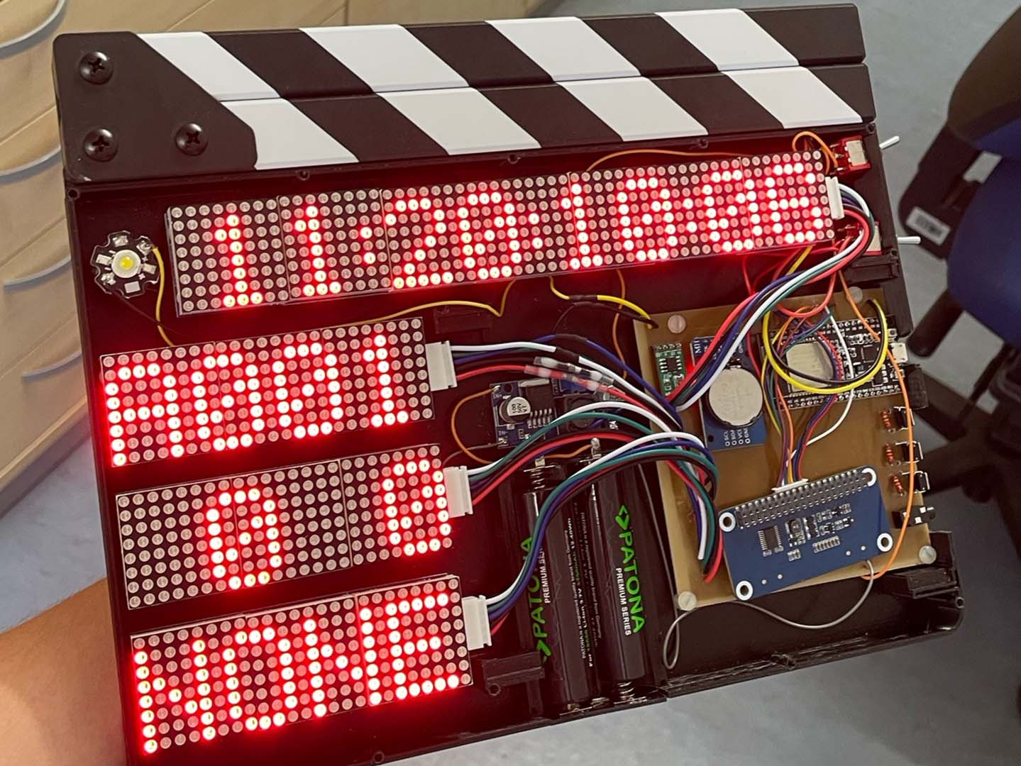 Die Elektronik der digitalen Filmklappe ARC-Slate