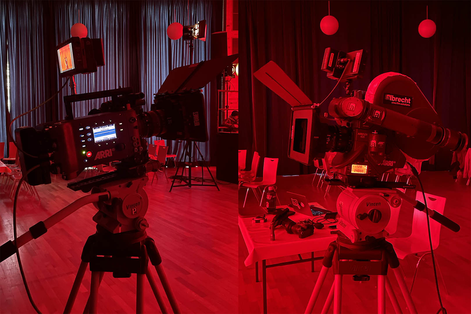Die verwendeten Kameras vom Kurzfilm Schlüsselloch: Arri Alexa Classic und Arriflex 435